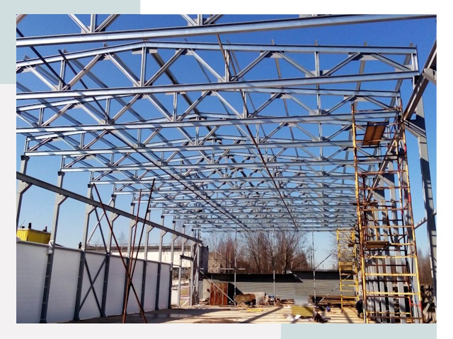 Строительство цехов в Грозный от 616 руб. под ключ