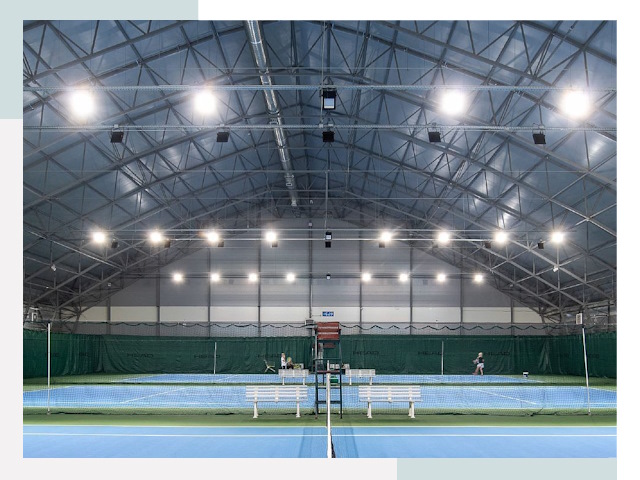 Строительство теннисных кортов в Грозный от 616 руб.