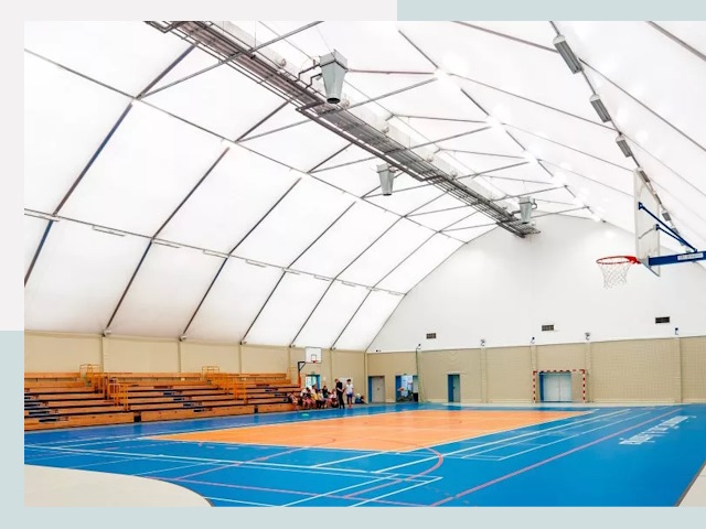 Строительство спортивных залов в Грозном