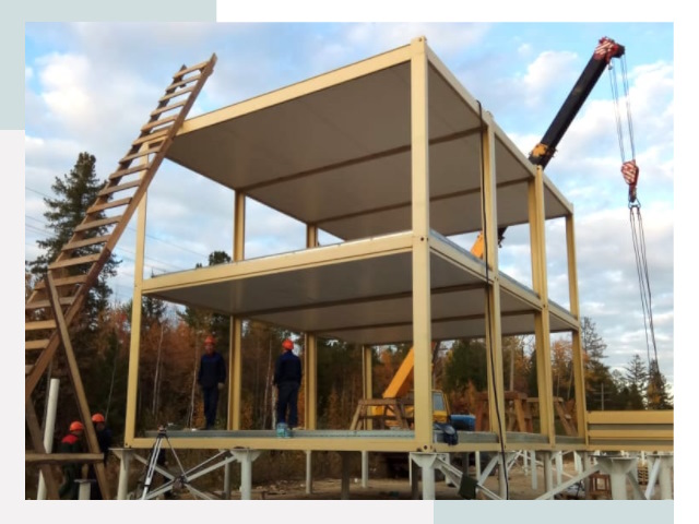 Строительство модульных здания Грозный