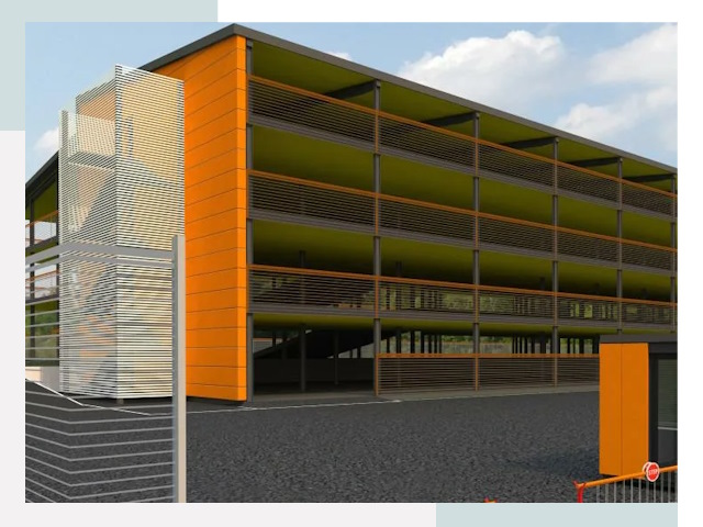 Многоуровневые паркинги в Грозном