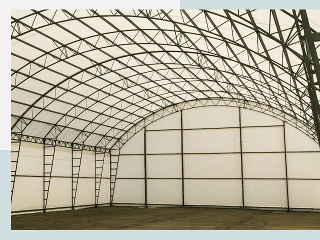 Арочные ангары от 616 руб. в Грозный и Чеченская республика