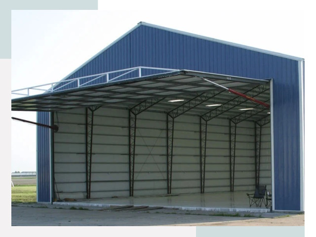 Прямо стенные ангары в Грозном