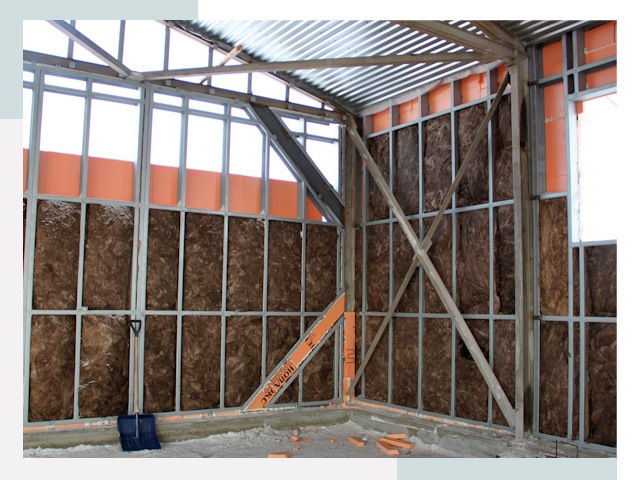 Утепленные ангары в Грозном