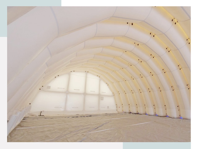 Пневмокаркасные ангары в Грозном