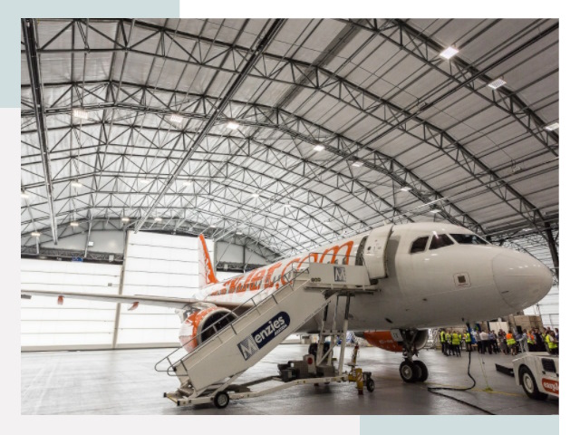 Авиационные ангары в Грозном