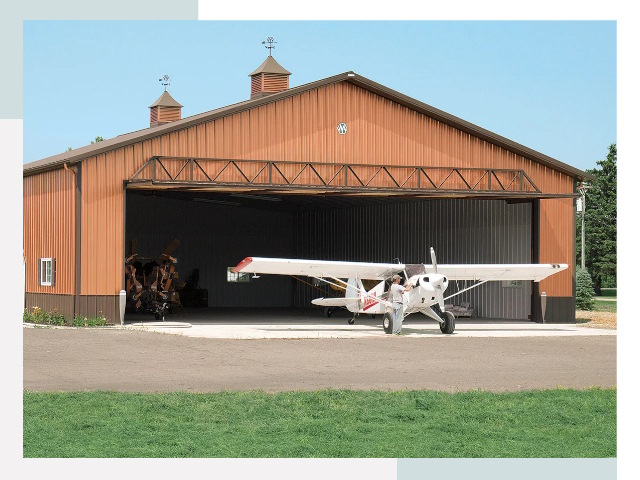 Ангары для самолетов в Грозном