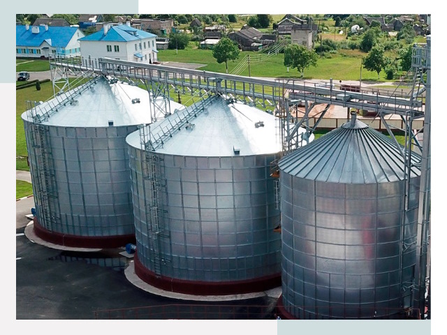 Металлические силосы в Грозном