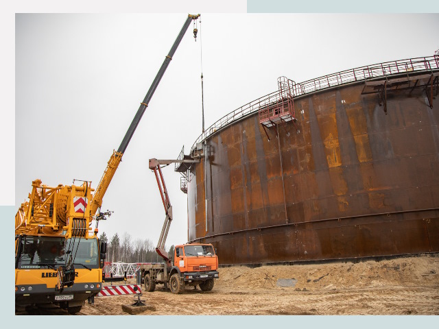 Монтаж резервуаров в Грозном от 616 руб. за м³