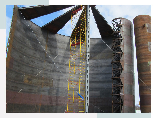 Строительство резервуаров в Грозном