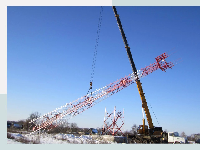 Строительство башен связи в Грозном от 616 руб.