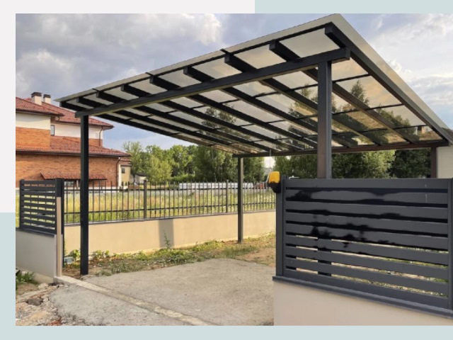 Металлические навесы в Грозный от 616 руб. за м²