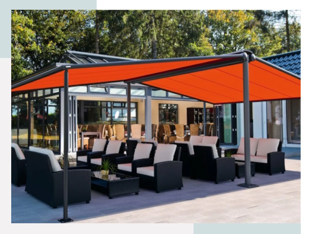 Навесы для кафе и ресторанов в Грозном