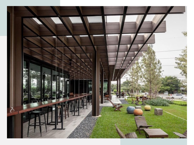 Летние веранды для кафе в Грозном