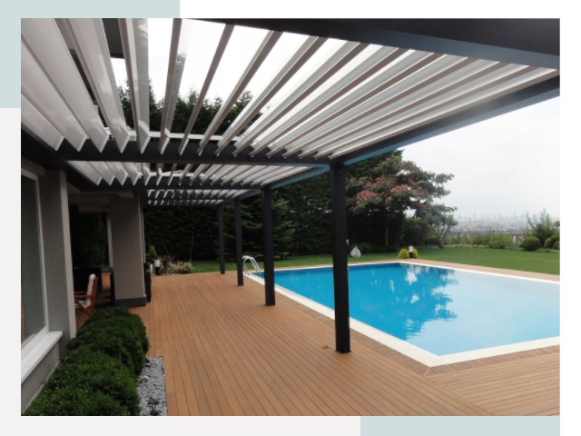 Перголы в Грозном