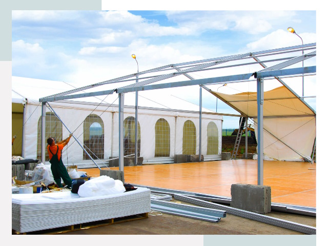 Быстро сборные шатры в Грозном