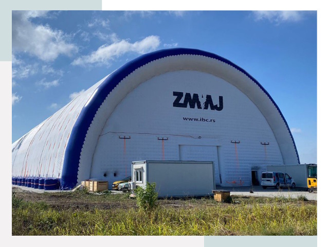 Брендирование ангаров в Грозном