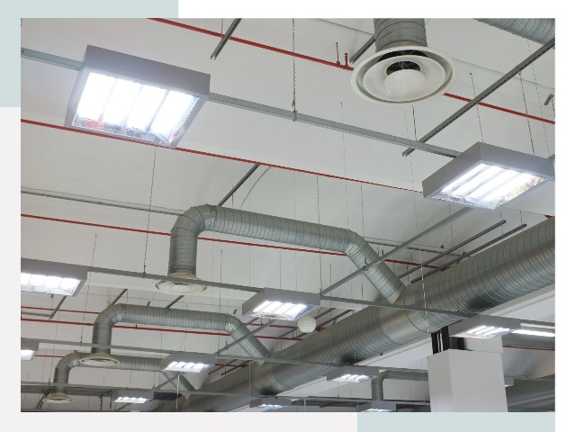 Вентиляция ангаров в Грозном