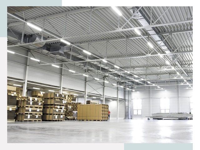 Освещение ангаров в Грозном