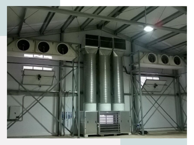 Инженерные системы для ангаров в Грозном