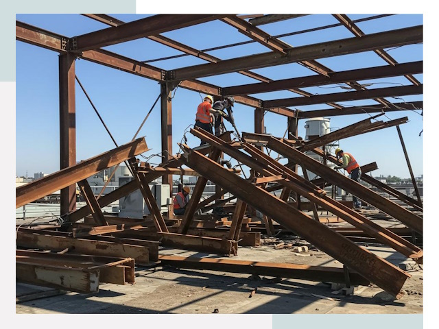 Демонтаж металлоконструкций в Грозном от 616 руб.