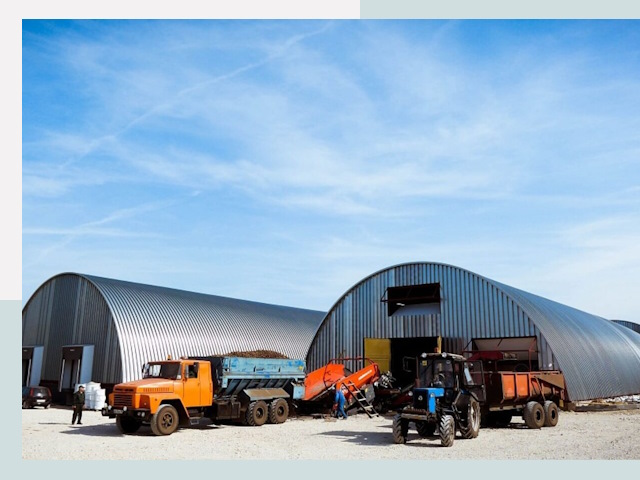 Ангары для спецтехники в Грозном