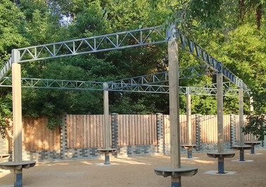 Терраса из металлоконструкций под ключ, проектирование, изготовление и монтаж от СтальСтрой-Грз